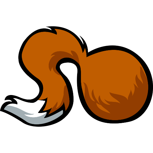 The SoFurry logo, the letters S and O in the shape of a fuzzy orange circle with a tail like a fox.